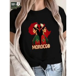 T-shirt Afro-Morocco
