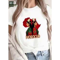 T-shirt Afro-Morocco